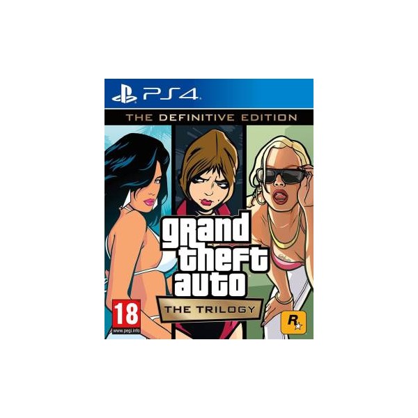 PS4 GTA Grand Theft Auto The Trilogy - The Definitive Edition EU